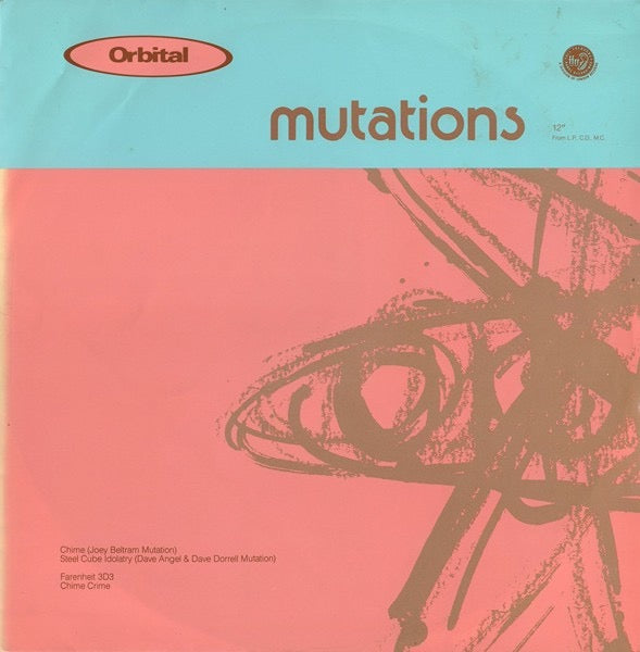 Image of Front Cover of 12" EP - VG+/VG - ORBITAL, Mutations (FFRR; FXR 181, Europe 1992, Titled Company Sleeve), ,  - 4316260C