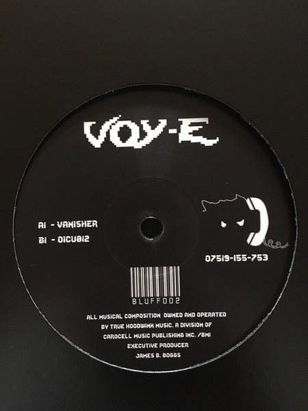 Image of Front Cover of 12" - /G+ - VOY-E, BLUFF002 (Bluff Records; BLUFF002, UK 2020 Reissue), Light hairlines., A1		VanisherB1		OICU812 - 4316265C