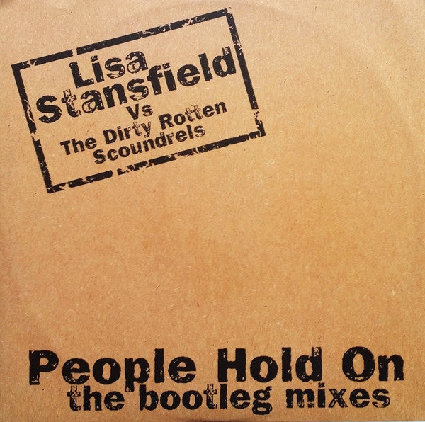 Image of Front Cover of 12" - VG/VG+ - LISA STANSFIELD VS THE DIRTY ROTTEN SCOUNDRELS, People Hold On (The Bootleg Mixes) (Arista; 74321 45201 1, UK 1997, Picture Sleeve), ,  - 4316251C