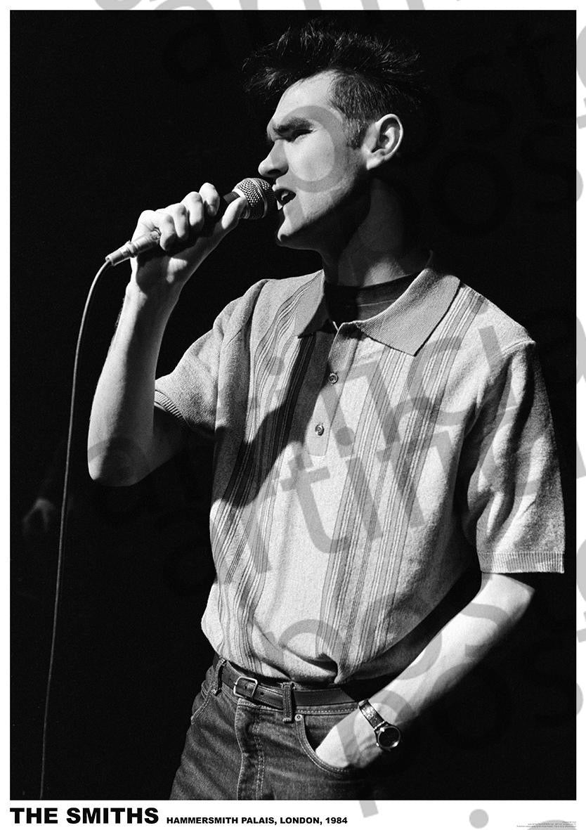 Image of Front Cover of Accessories - NEW/NEW - MORRISSEY, London 1984 Poster (84.1cm x 59.4cm; ART118, UK , The Smiths), ,  - 4316345C