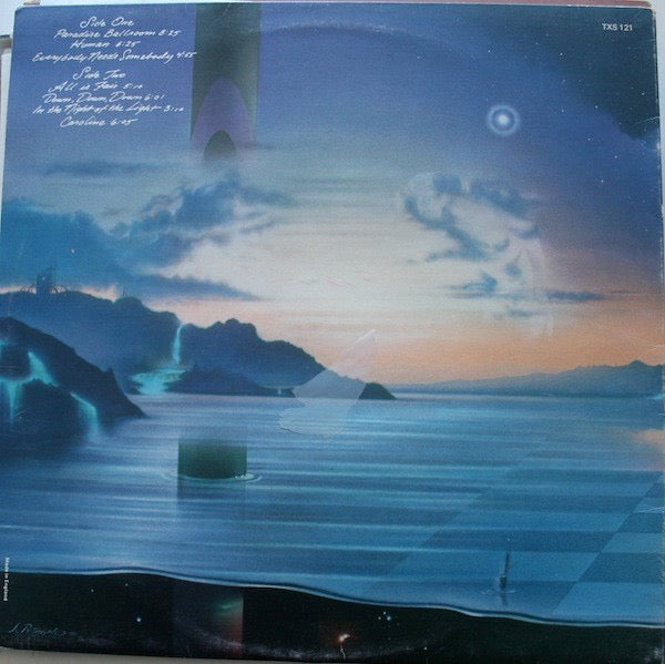 Image of Back Cover of LP - VG/VG - THE GRAEME EDGE BAND FEATURING ADRIAN GURVITZ, Paradise Ballroom (Decca; TXS 121, UK 1977, Gatefold, The Moody Blues ), ,  - 4316288C