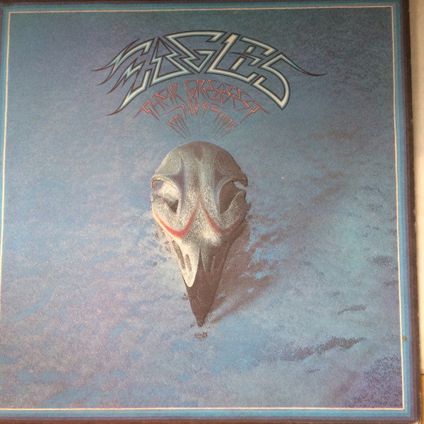 Image of Front Cover of LP - VG+/VG - EAGLES, Their Greatest Hits (1971-1975) (Asylum Records; K 53017, UK Reissue, Embossed Sleeve), ,  - 4326157E