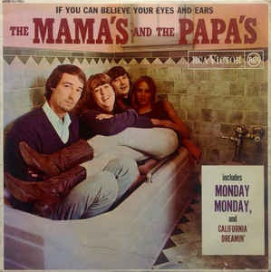 Image of Front Cover of LP - VG/VG - THE MAMAS AND THE PAPAS, If You Can Believe Your Eyes & Ears (RCA Victor Red Spot; RD7803, UK 1966, Laminated Front Sleeve, Mono), ,  - 4226208E