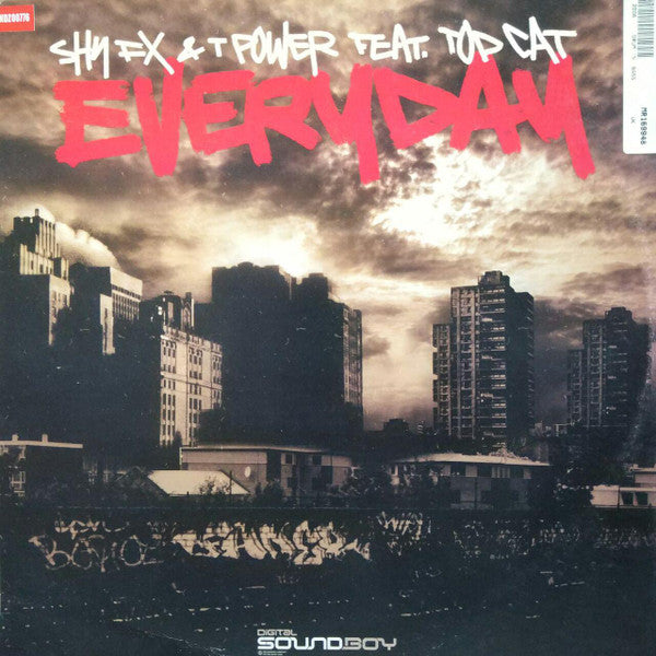Image of Front Cover of 12" - G+/VG+ - SHY FX & T POWER, Everyday (Digital Soundboy Recording Co.; SBOY 002, UK 2006, Picture Sleeve), Damage to sleeve on back left corner.,  - 4326147E
