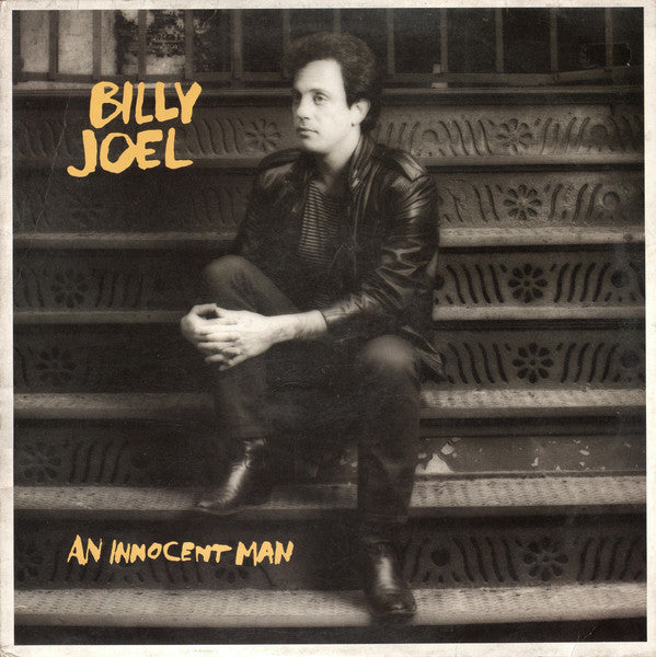 Image of Front Cover of LP - VG+/VG+ - BILLY JOEL, An Innocent Man (CBS Sunburst Labels With Large Family Productions Logo & CBS Text On Lower Label; CBS 25554, UK 1983, Inner), ,  - 4316291C