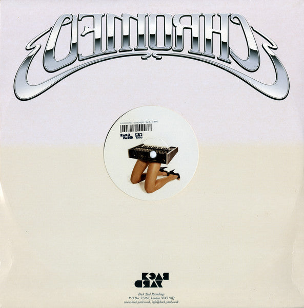 Image of Back Cover of 12" - VG+/VG+ - CHROMEO, Needy Girl (Back Yard Recordings; BACK29DJC1, UK 2008, Die Cut Picture Sleeve), ,  - 4326148E
