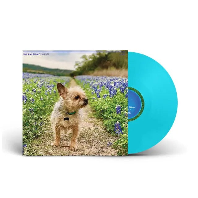 Image of Front Cover of LP - NEW/NEW - SHIT AND SHINE, 0 aa RIOT (Riot Season; REPOSELP167, UK 2026, Opaque Blue Vinyl), ,  - 4316361C