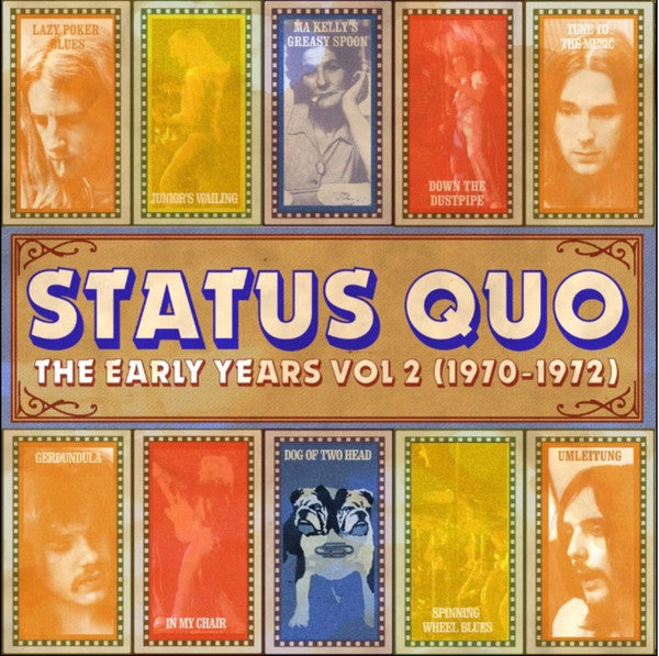 Image of Front Cover of 5xCD - M/M - STATUS QUO, The Early Years Vol 2 (1970-1972) (HNE Recordings Ltd; HNE5BOX240, Europe 2026, Box Set, Booklet), ,  - 4336091E