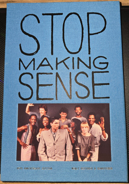 Image of Front Cover of DVD - M/M - TALKING HEADS, Stop Making Sense (A24 Films; none, US 2024, Box Set), ,  - 4336081E