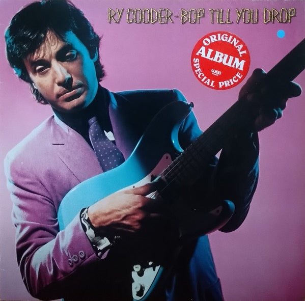 Image of Front Cover of LP - VG/VG+ - RY COODER, Bop Till You Drop (Warner Bros. Records White Labels With GEMA Box & Full Perimeter Rim Text; WB 56 691, Germany 1980s Reissue), ,  - 4316386C