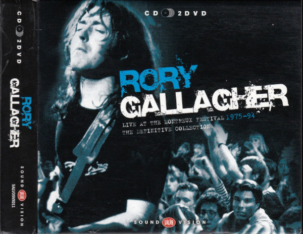 Image of Front Cover of 3xCD - VG+/VG+ - RORY GALLAGHER, Live At Montreux Festival 1975-94 (Salvo; SALVOSVX011, Germany 2013, Triple Digipak), ,  - 4336082E