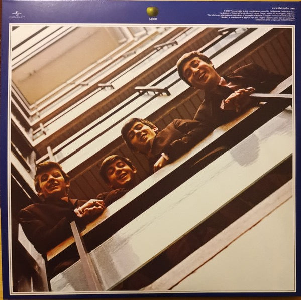 Image of Back Cover of 3xLP - VG+/VG+ - THE BEATLES, 1967-1970 (Apple; 5592080, Worldwide 2023 Reissue, Gatefold, 3 Inners & Insert, Blue Vinyl, Half-Speed Master), ,  - 4346099S
