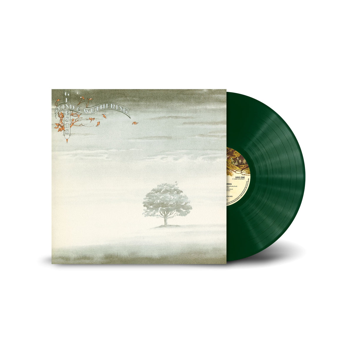 Image of Front Cover of LP - NEW/NEW - GENESIS, Wind & Wuthering (50th Anniversary) (Rhino; , UK 2026 Reissue, Limited Edition 140g Forest Green Vinyl), , Originally released in 1976, Wind & Wuthering was Genesis’s final studio album as a four-piece before Steve Hackett’s departure. This 50th anniversary edition is pressed on limited forest green vinyl. - 9419903C