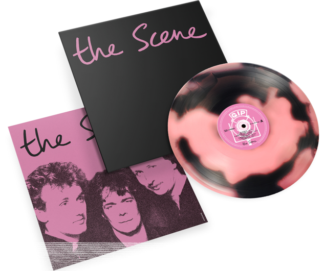 Image of Front Cover of LP - NEW/NEW - THE SCENE, The Scene (Music On Vinyl; MOVLP3765C, UK 2027, 140g Black & Pink Swirled Vinyl), , The debut album by the Scene, titled "the Scene", was released in 1980. The Scene was a Dutch rock band, formed in 1979, centered around singer and songwriter Thé Lau, who would later become known as one of the most influential figures in Dutch-language rock music. - 9419907C