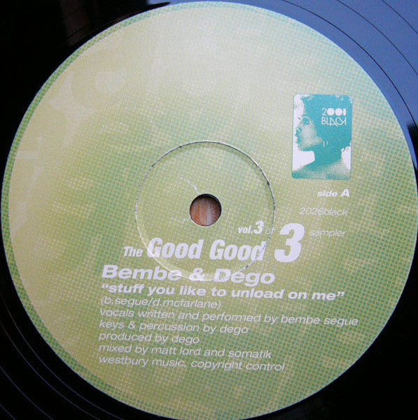 Image of Front Cover of 12" - /VG - BEMBE & DEGO / INNERDAZE, The Good Good Vol. 3 Of 3 Sampler (2000 Black; 2026 BLACK, UK 2006), , A Bembe & Dego � Stuff You Like To Unload On MeB Innerdaze � Supa7 - 4316448C