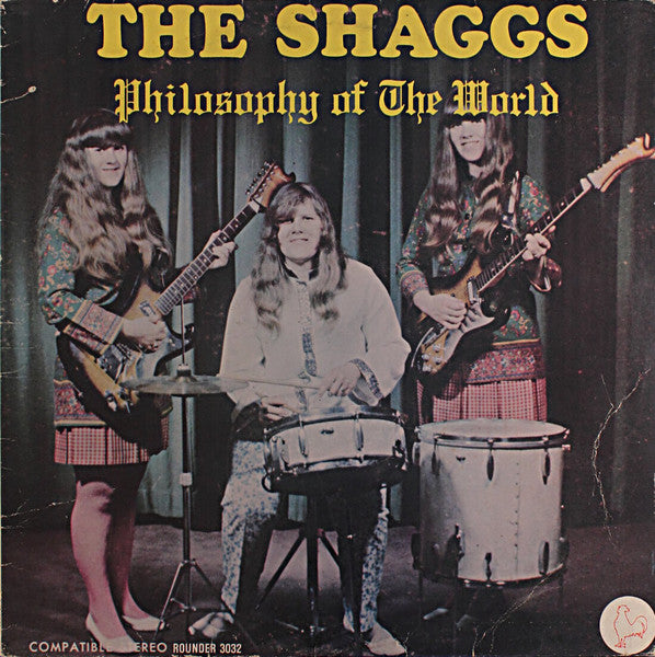 Image of Front Cover of LP - VG/VG+ - THE SHAGGS, Philosophy Of The World (Red Rooster Records; 103, US 1980 Reissue, Misprint: 37022 is 30722 on both labels), Edge Wear,  - 4346202S