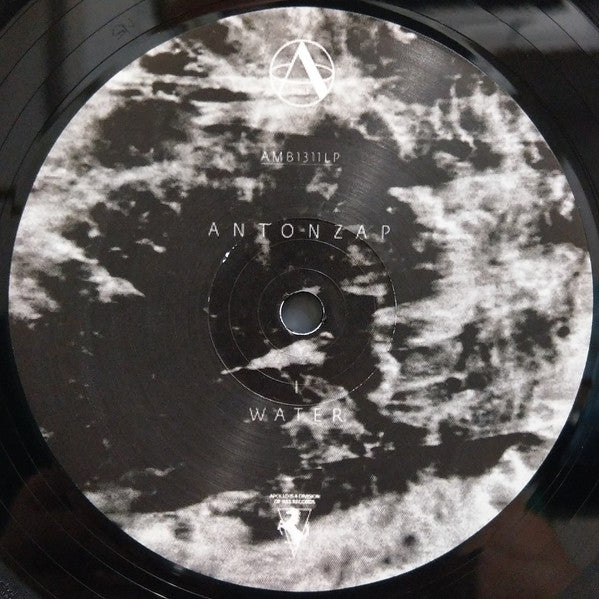Image of Label Cover of 2x12" - G/G+ - ANTONZAP, Water (Apollo; AMB1311LP, Belgium 2013, Picture Sleeve), Records themselves conservatively graded. Sleeve worn, creased, with split and damage at top edge,  - 4316478C