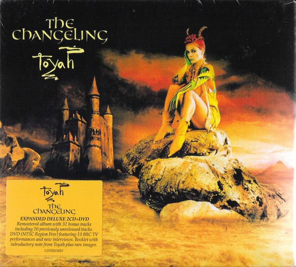 Image of Front Cover of 3xCD - VG+/VG+ - TOYAH, The Changeling (Cherry Red; CDTRED883, Europe 2023, Triple Gatefold), ,  - 4336102E