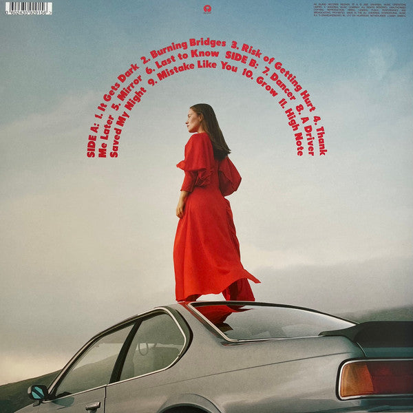 Image of Back Cover of LP - VG/VG+ - SIGRID, How To Let Go (Island Records; 3592915, Europe 2022, Inner, Purple Vinyl), ,  - 4316397C