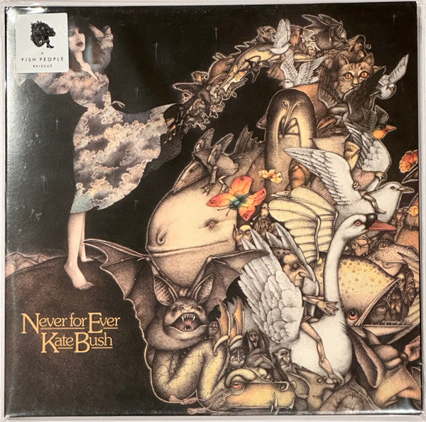 Image of Front Cover of LP - NEW/NEW - KATE BUSH, Never For Ever (Fish People; 5057998268627, US 2023 Reissue, Gatefold, 180 Gram Vinyl), ,  - 4356073S