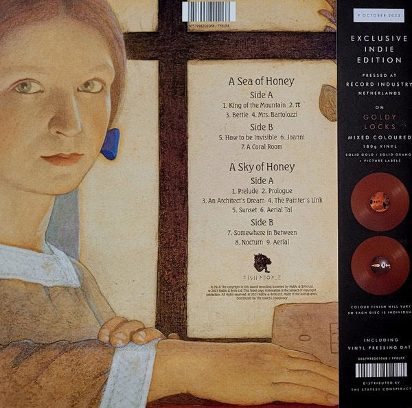 Image of Back Cover of 2xLP - NEW/NEW - KATE BUSH, Aerial (Fish People; FP8LPX, Worldwide , Gatefold, Booklet, 180 Gram Vinyl, With OBI, Goldy Locks vinyl), ,  - 4356075S