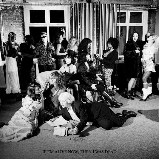 Image of Front Cover of CD - NEW/NEW - PINS, If I'm Alive Now, Then I Was Dead (Haus of Pins; HOP26CD, UK 2027), , Manchester post-punk group PINS return with their fourth studio album, exploring love, grief, loss and rebirth. Recorded with analogue techniques and a raw garage-rock sound influenced by The Stooges, The Ronettes and Joy Division. - 9419976C