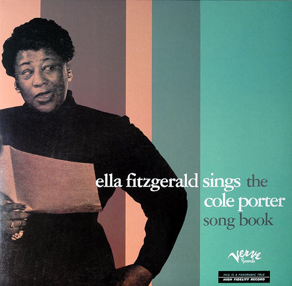 Image of Front Cover of 2xLP - VG+/VG+ - ELLA FITZGERALD, Ella Fitzgerald Sings The Cole Porter Songbook (Verve Records; MG V-4001-2, Germany 2000 Reissue, Gatefold, Mono, 180 Gram Vinyl), ,  - 4346226S