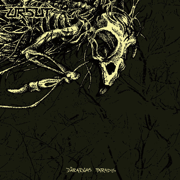 Image of Front Cover of LP - VG/VG+ - URSUT, DŒrarnas Paradis (La Familia Releases; Member 40+15, Germany 2011, Yellow Vinyl, Ltd to 110), Top edge seam split,  - 4346235S