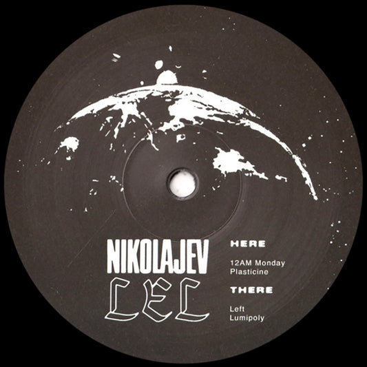 Image of Front Cover of 12" - NEW/NEW - NIKOLAJEV, LEL (Incienso; INC6, UK 2026, Black Vinyl), , Four-track 12-inch release from Nikolajev on Incienso, featuring 12AM Monday, Plasticine, Left and Lumipoly. - C