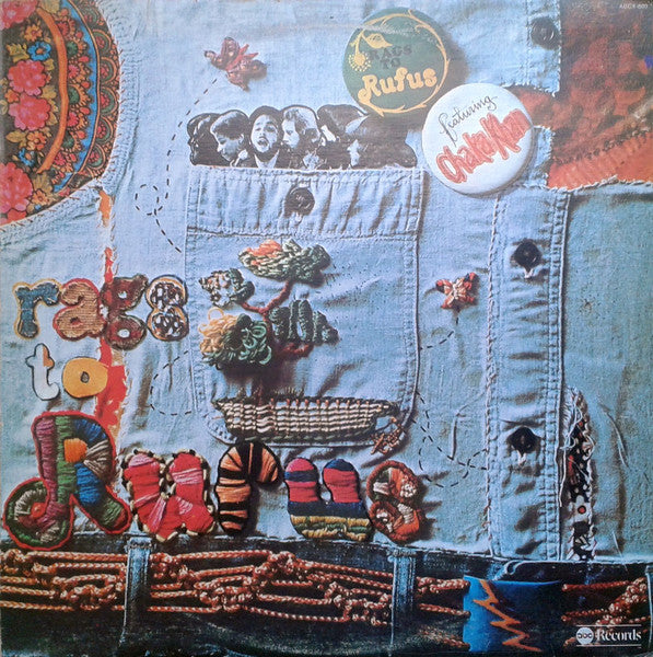 Image of Front Cover of LP - VG/VG+ - RUFUS FEATURING CHAKA KHAN, Rags To Rufus (ABC Records; ABCX-809, Canada 1974), ,  - 4326223E