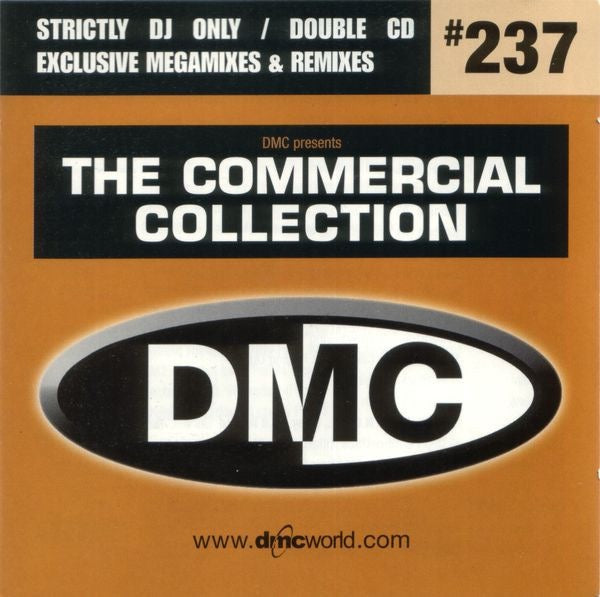 Image of Front Cover of 2xCD - VG+/VG+ - VARIOUS, The Commercial Collection 237 (DMC; DMC 237, UK 2002, Double CD Case), ,  - 4316557C