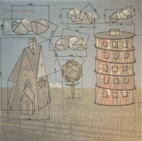 Image of Front Cover of LP - EX/EX - MODEST MOUSE, Building Nothing Out Of Something (Glacial Pace; GPLP010, US 2022 Reissue, Printed Outer Sleeve, Inner, 180 Gram Vinyl), ,  - 4346273S
