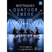 Image of Front Cover of 6xDVD - M/M - QUATUOR EBENE, Beethoven - The Complete String Quartets, Live at Philharmonie De Paris (Erato; , Europe 2021, Triple Fold Out), SEALED,  - 4336165E