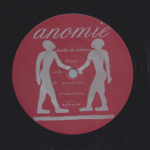 Image of Label Cover of LP - VG/VG+ - PEACE OF MIND / ANOMIE, Peace Of Mind & Anomie (World Upside Down; WUD 667, Germany 1995, Booklet, Poster), Sticker damage,  - 4346264S