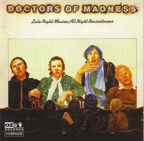 Image of Front Cover of CD - VG+/VG - DOCTORS OF MADNESS, Late Night Movies, All Night Brainstorms (Ozit Records; OZITCD 0042, UK Reissue, Jewel Case), ,  - 4316571C