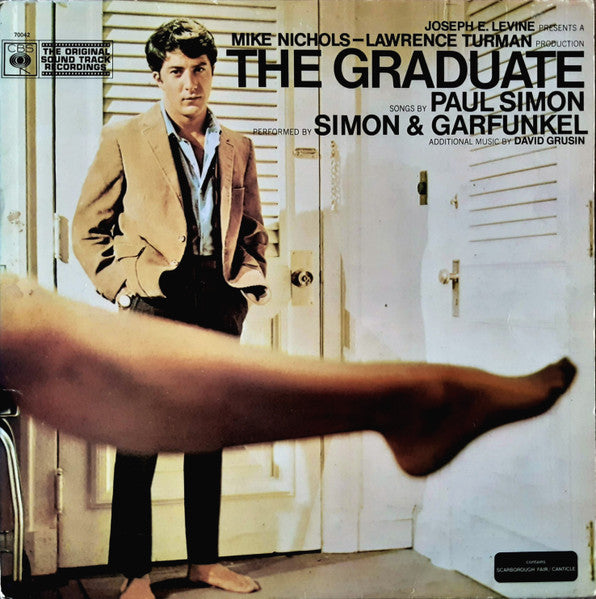 Image of Front Cover of LP - VG/VG - SIMON & GARFUNKEL, DAVE GRUSIN, The Graduate (Original Soundtrack) (CBS; 70042, UK Reissue), ,  - 4326229E