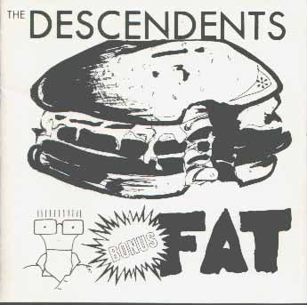 Image of Front Cover of LP - NEW/NEW - THE DESCENDENTS, Bonus Fat (SST Records; SST-114, Europe Reissue, Black Vinyl), ,  - 4316584C
