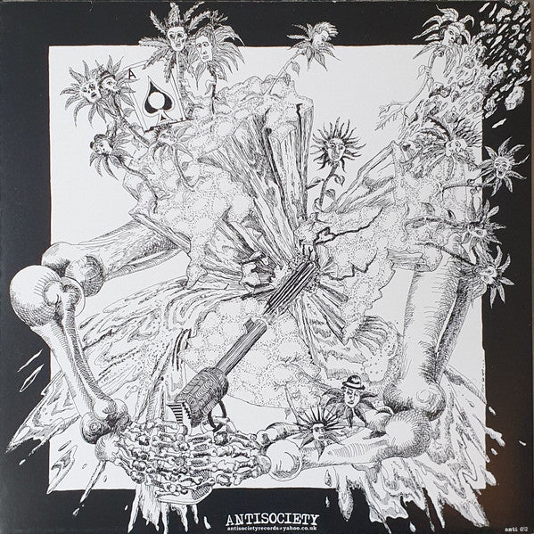 Image of Back Cover of LP - VG+/VG+ - DISORDER, Violent World Plus: More Noize E.P (Antisociety; anti 032, UK 2013, Insert, Pink Vinyl, Ltd to 100), ,  - 4346265S