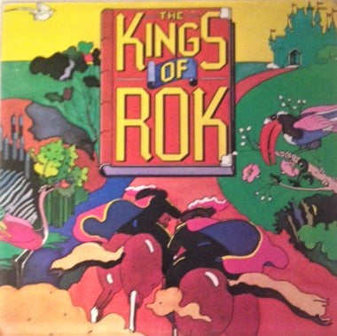 Image of Front Cover of LP - VG/G+ - VARIOUS (MCCULLY WORKSHOP), The Kings of Rok (Warner Bros. Records; WBC 9023, South Africa 1982, Gatefold), Light marks only,  - 4316593C