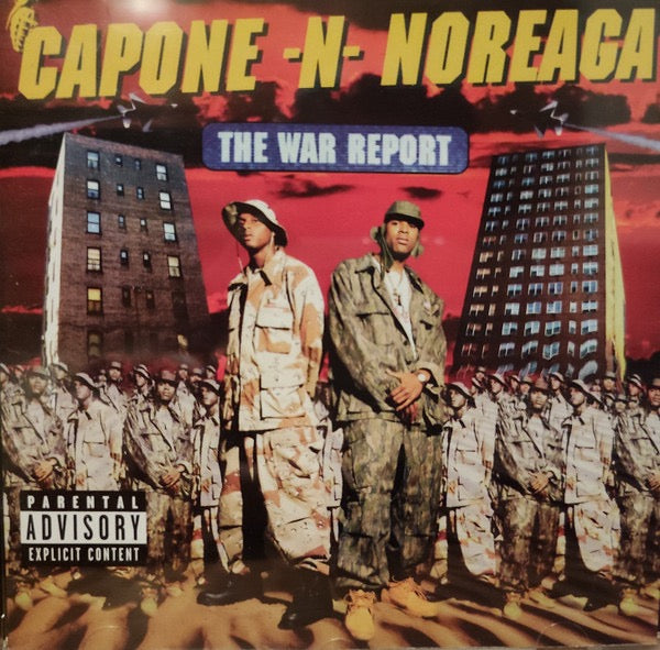 Image of Front Cover of CD - VG+/VG+ - CAPONE -N- NOREAGA, The War Report (Penalty Recordings; PENCD 3041-2, Europe 2003 Reissue, Jewel Case), ,  - 4316574C