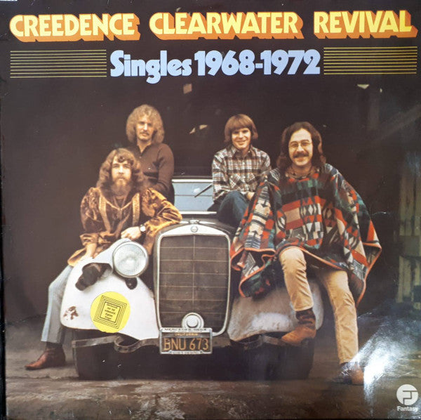 Image of Front Cover of LP - VG/VG+ - CREEDENCE CLEARWATER REVIVAL, Singles 1968-1972 (Fantasy; 5C 038-62427, Netherlands 1979), ,  - 4326317E