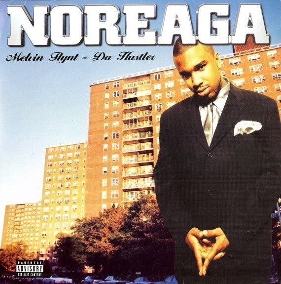 Image of Front Cover of 2xLP - VG/VG - NOREAGA, Melvin Flynt - Da Hustler (Penalty Recordings; PENV 3097, UK 1999), Light marks on disc. Light wear to sleeve with light creasing.,  - 4326279E