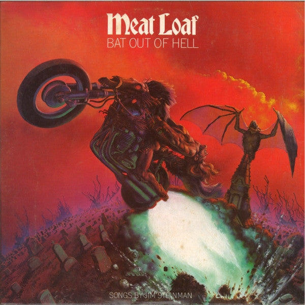 Image of Front Cover of LP - VG/VG - MEAT LOAF, Bat Out Of Hell (Epic; ELPS 3860, Australia 1977), ,  - 4326334E