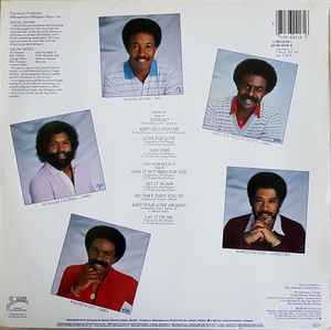 Image of Back Cover of LP - EX/VG+ - WHISPERS, Love For Love (Solar; 96.0216-1, Europe 1983), Light hairlines. Sleeve in shrinkwrap (opened).,  - 4326387E