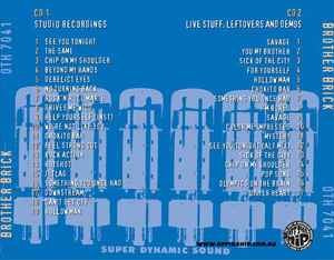 Image of Back Cover of 2xCD - VG+/VG+ - BROTHER BRICK, Stranded In The Nineties (Off The Hip; OTH 7041, Australia 2007, Jewel Case, Booklet), ,  - 4316727C
