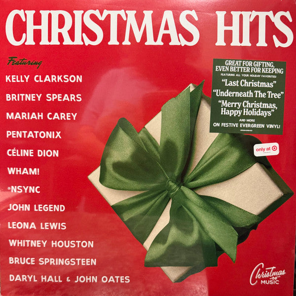 Image of Front Cover of LP - NEW - VARIOUS ARTISTS, Christmas Hits (RCA; 19958459841, UK 2026, Festive Evergreen Vinyl), ,  - 4316733C