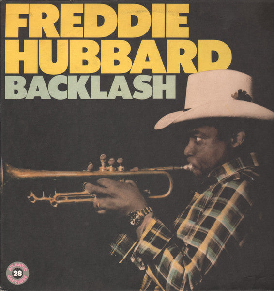 Image of Front Cover of LP - VG/VG+ - FREDDIE HUBBARD, Backlash (Atlantic; 90466-1-Y, US 1985), Sleeve in opened shrinkwrap, close to VG+ with wear on bottom right corner. Vinyl close to NM.,  - 4346048S