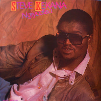 Image of Front Cover of LP - VG/VG+ - STEVE KEKANA, Ngiyadlisa (Steve Kekana; STEVL 1009, South Africa 1986), Sleeve shows age but no damage,  - 4326338E