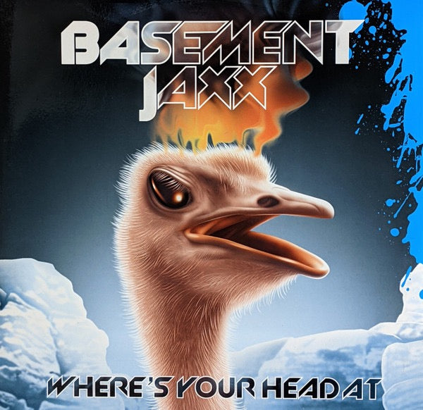 Image of Front Cover of 12" - VG/VG - BASEMENT JAXX, Where's Your Head At (XL Recordings; XLT140, UK 2001, Picture Sleeve), Sleeve creased. Marker on label.,  - 4316751C