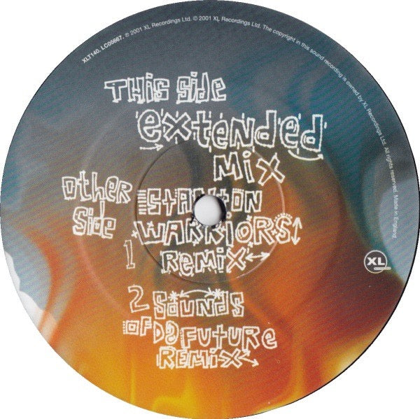 Image of Label Cover of 12" - VG/VG - BASEMENT JAXX, Where's Your Head At (XL Recordings; XLT140, UK 2001, Picture Sleeve), Sleeve creased. Marker on label.,  - 4316751C